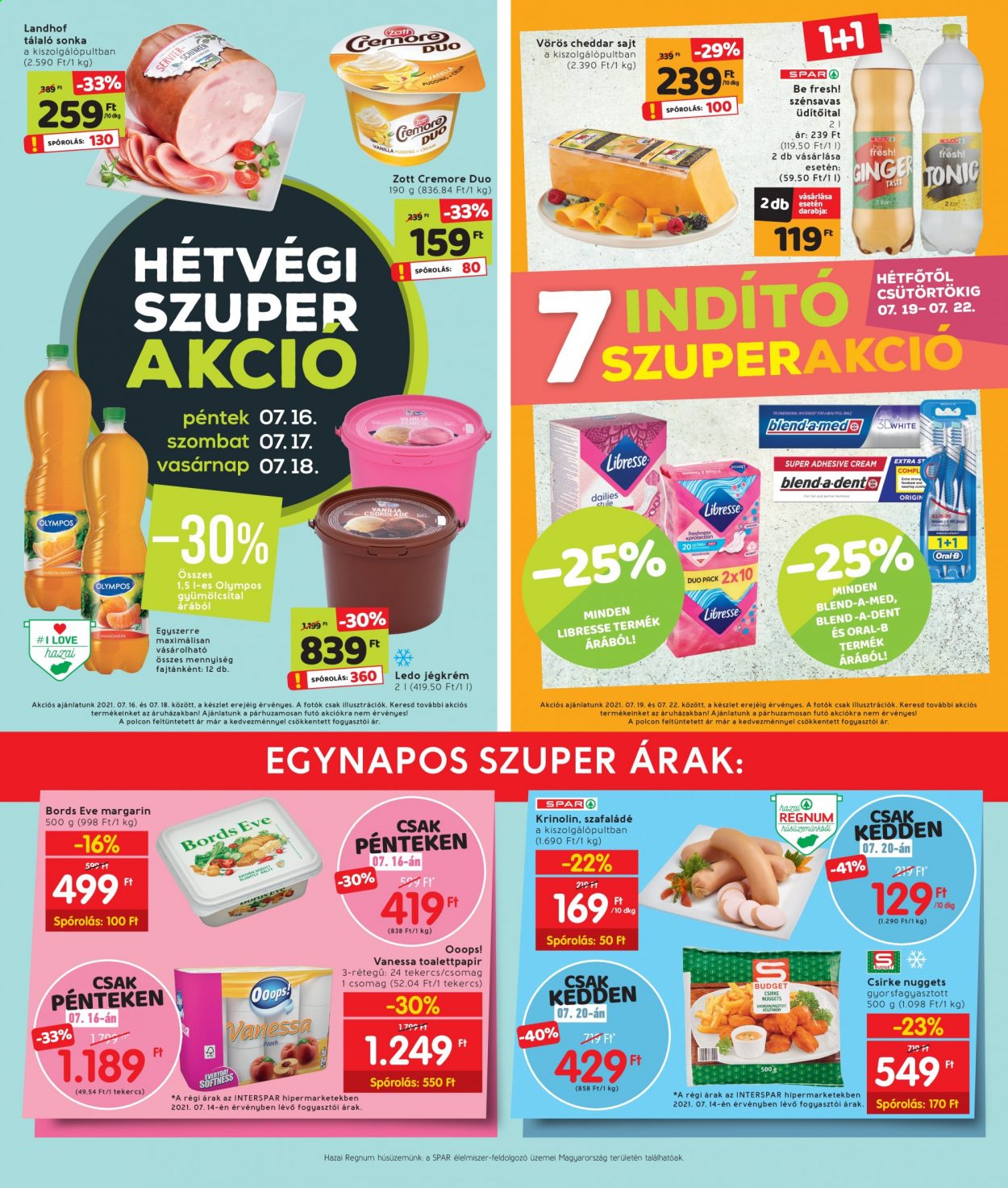 INTERSPAR akciós újságok - 2021.07.15 - 2021.07.21. Oldal 20
