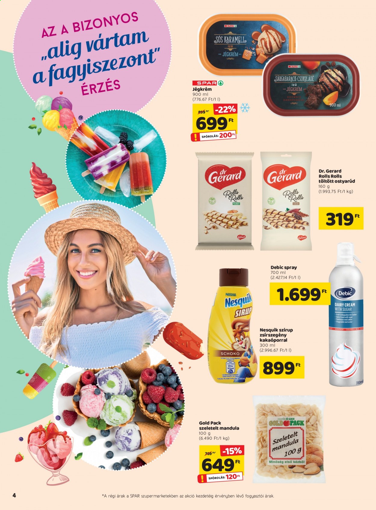 SPAR akciós újságok - 2021.07.15 - 2021.07.21. Oldal 4
