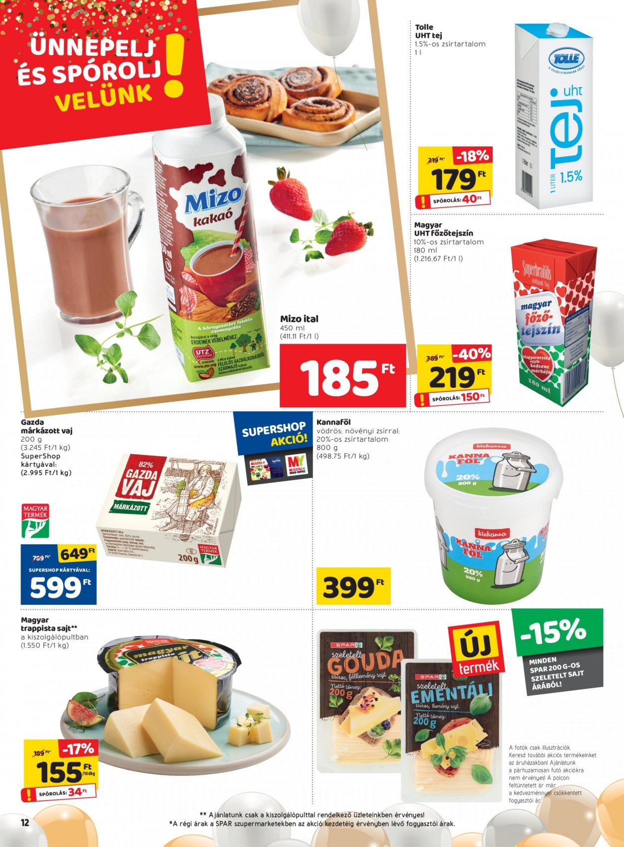 SPAR akciós újságok - 2021.07.15 - 2021.07.21. Oldal 12