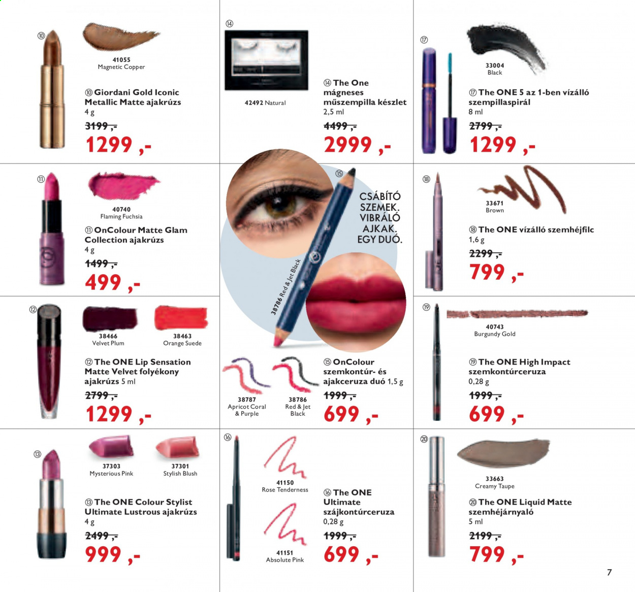 Oriflame akciós újságok - 2021.07.13 - 2021.08.02. Oldal 7