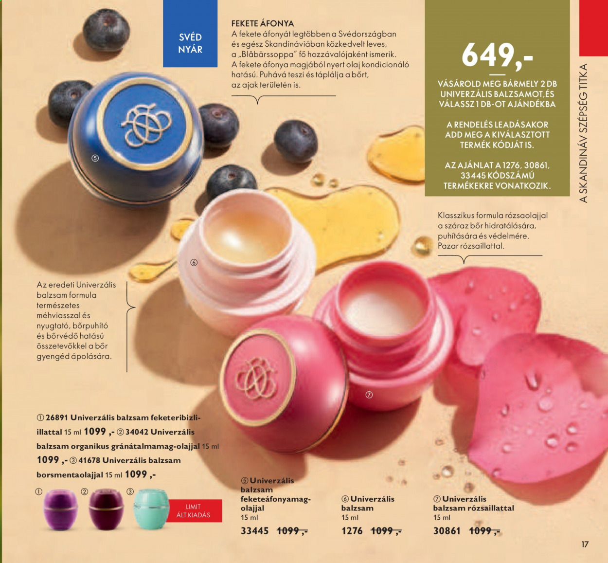 Oriflame akciós újságok - 2021.07.13 - 2021.08.02. Oldal 17