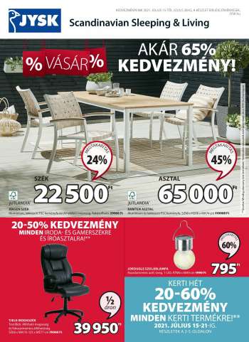 Újság JYSK - 2021.07.15 - 2021.07.28.