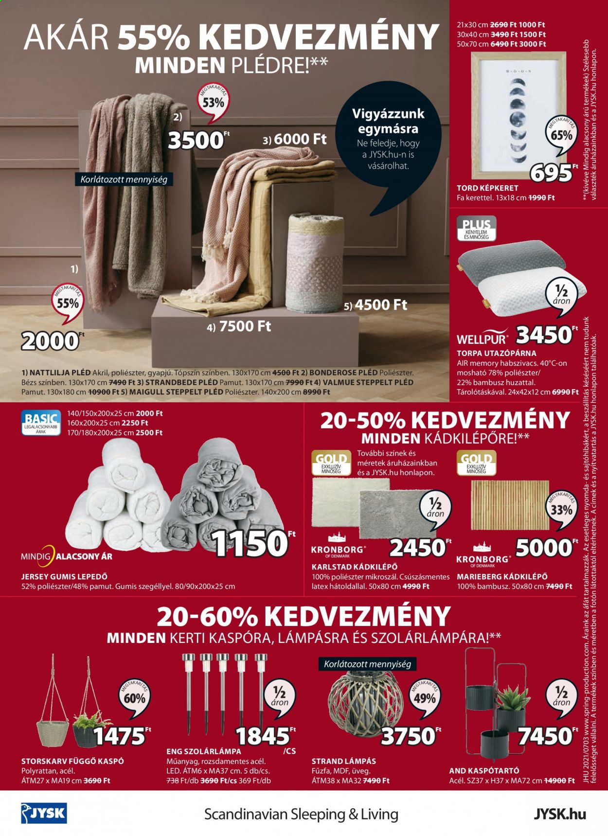 JYSK akciós újságok - 2021.07.15 - 2021.07.28. Oldal 16