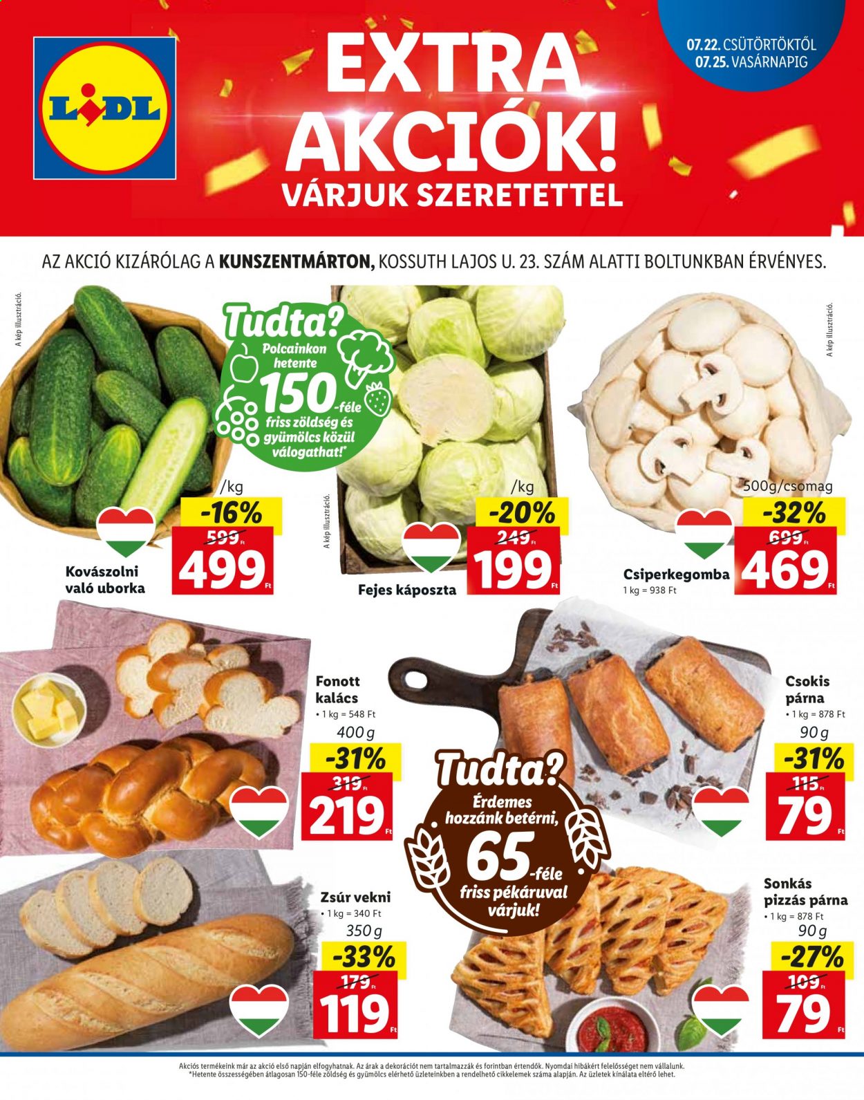 Lidl akciós újságok - 2021.07.22 - 2021.07.25. Oldal 1