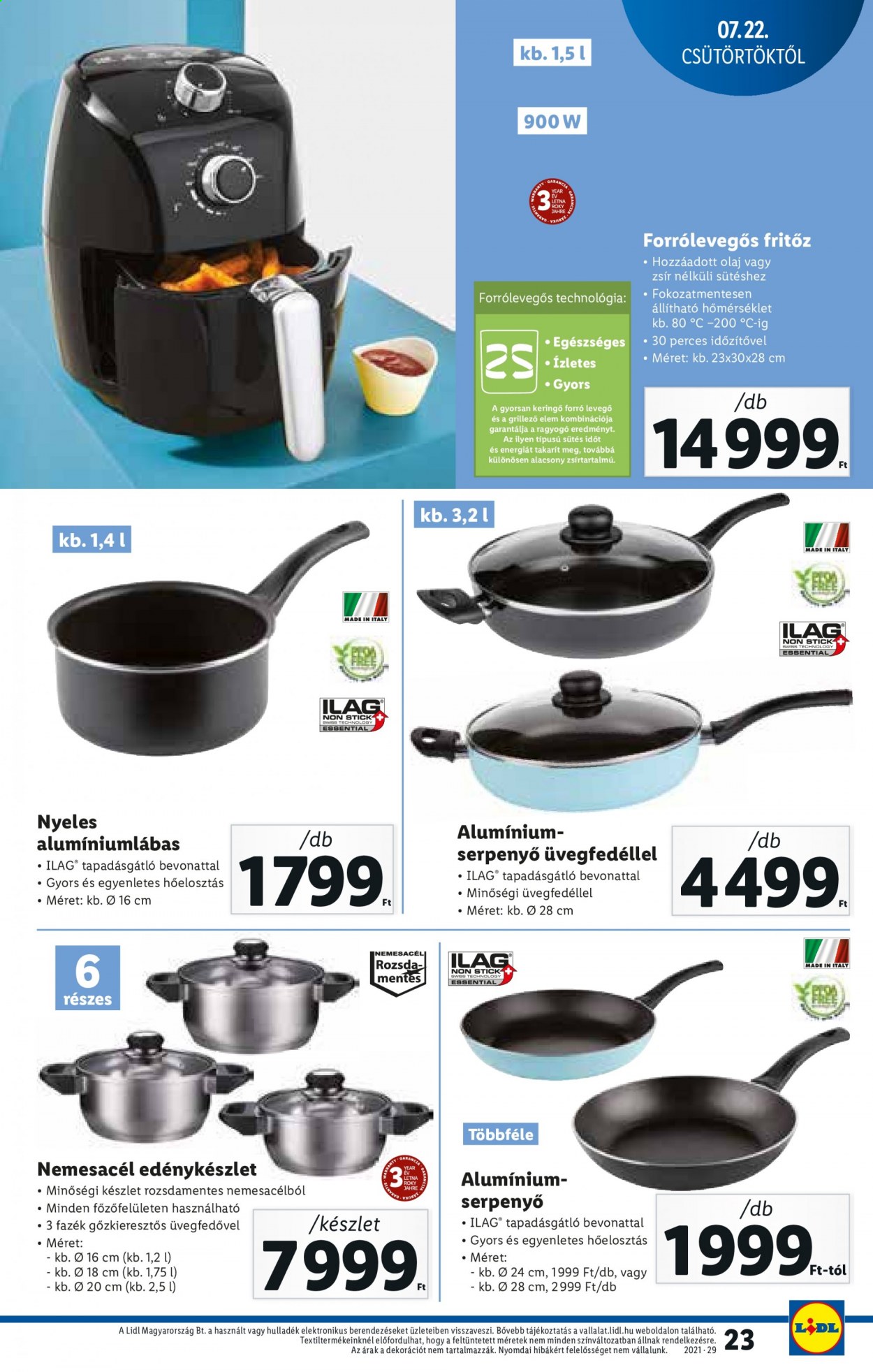 Lidl akciós újságok - 2021.07.22 - 2021.07.28. Oldal 23
