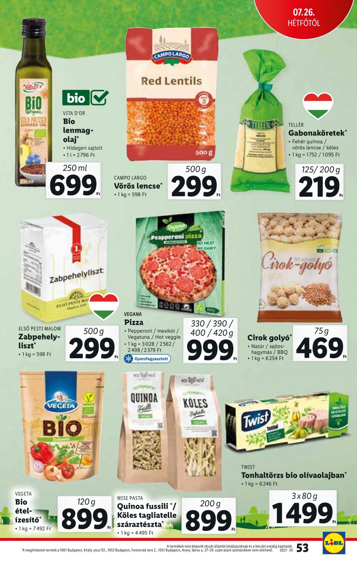 Lidl akciós újságok - 2021.07.22 - 2021.07.28. Oldal 53