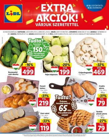 Újság Lidl - 2021.07.22 - 2021.07.25.