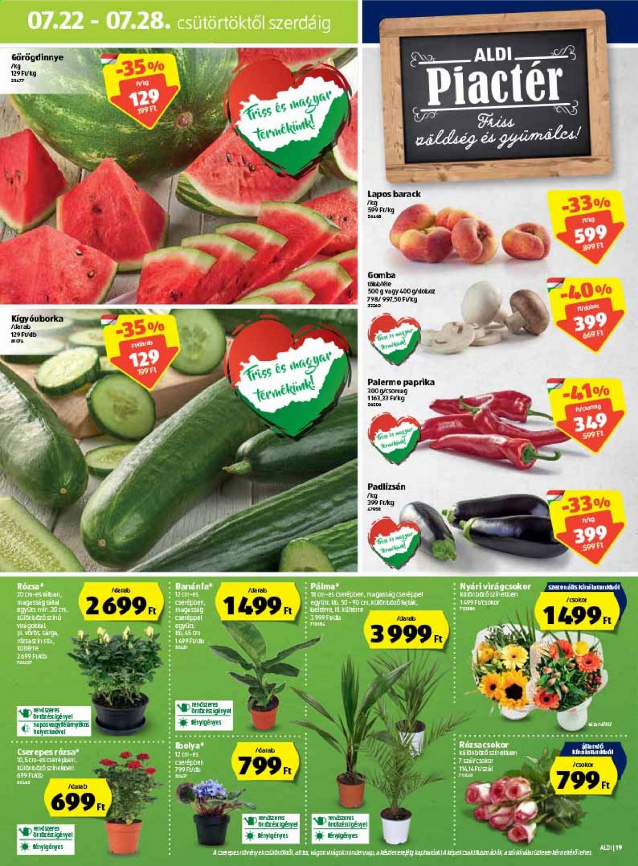 Aldi akciós újságok - 2021.07.22 - 2021.07.28. Oldal 19
