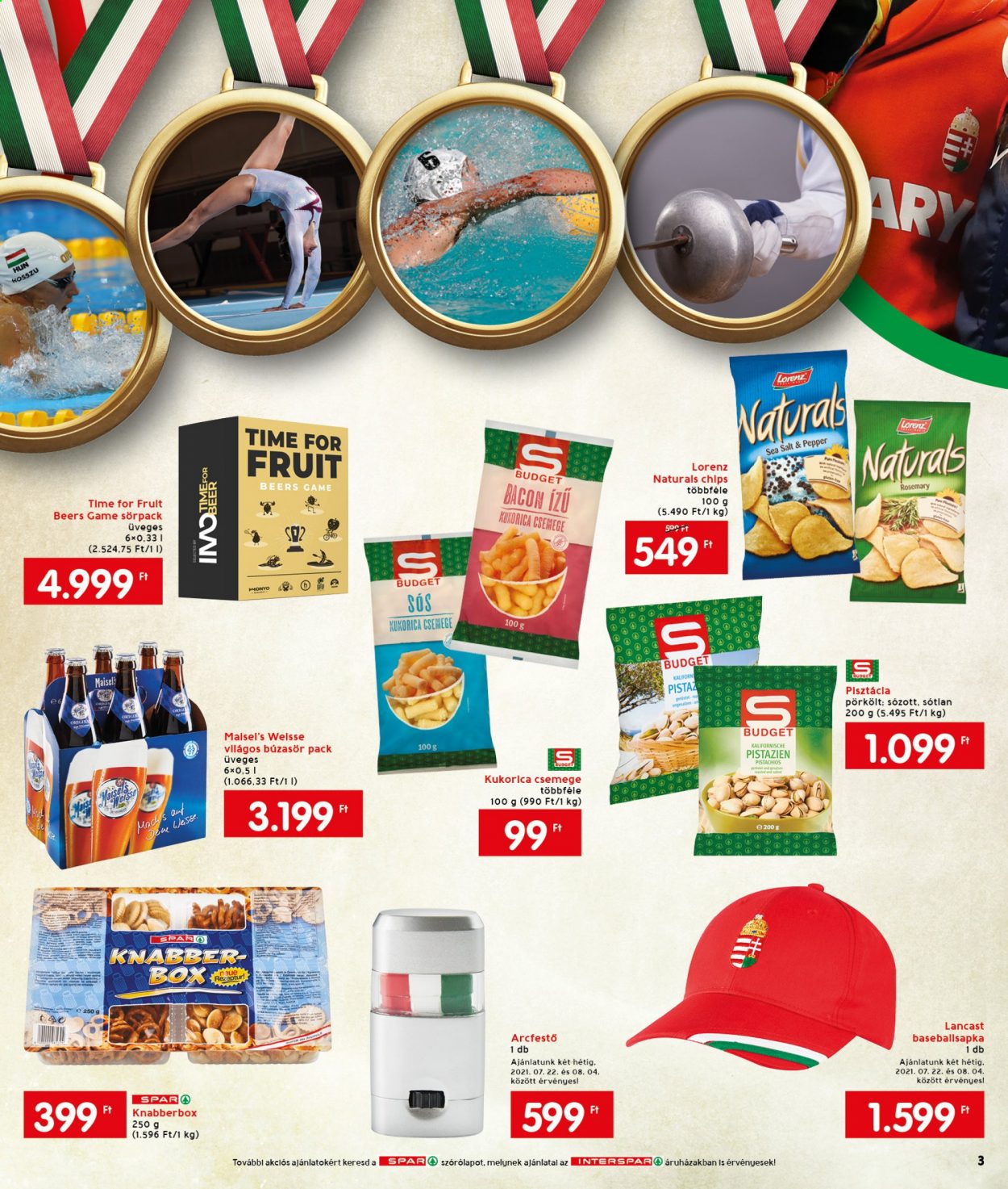 INTERSPAR akciós újságok - 2021.07.22 - 2021.07.28. Oldal 3