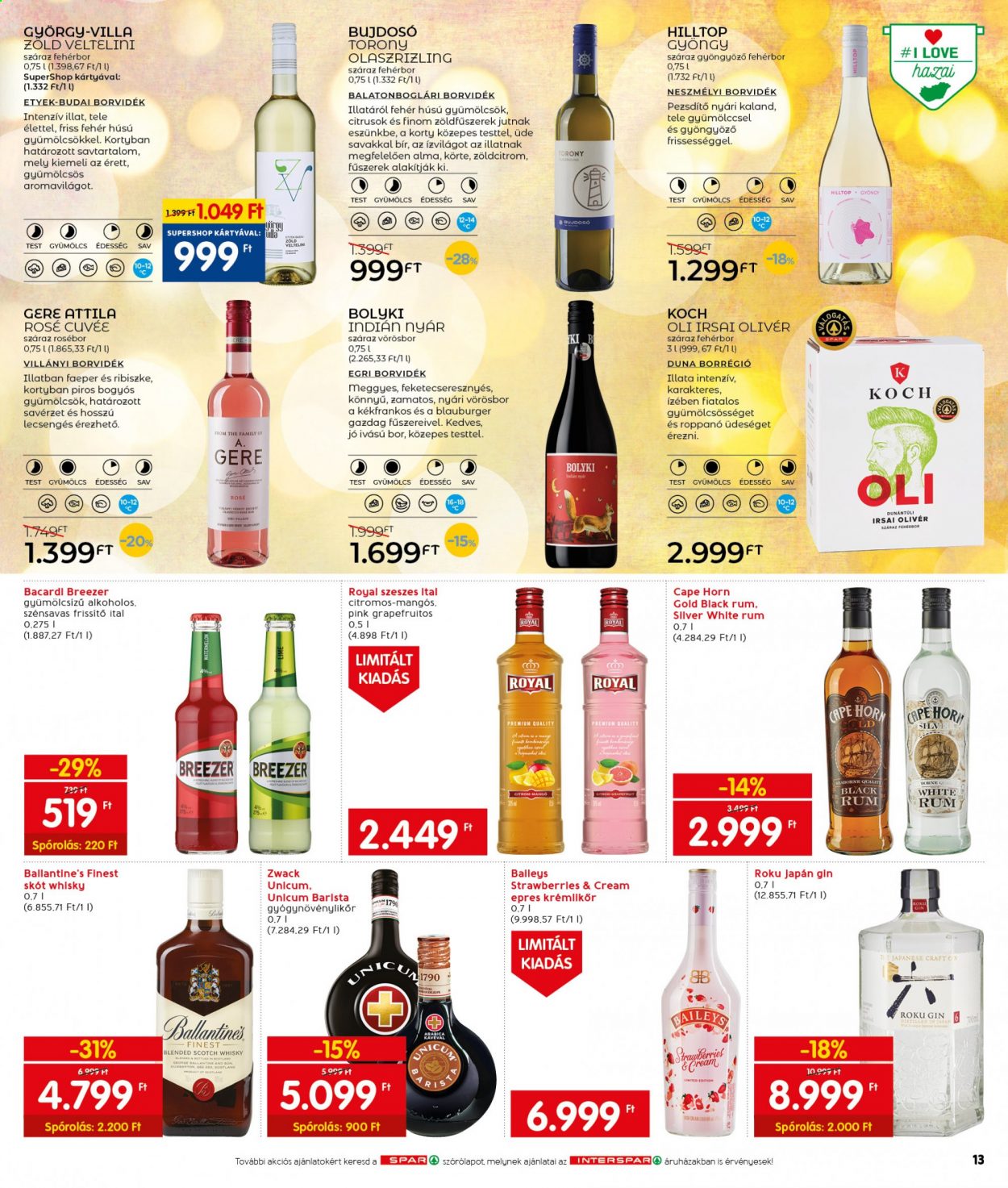 INTERSPAR akciós újságok - 2021.07.22 - 2021.07.28. Oldal 13
