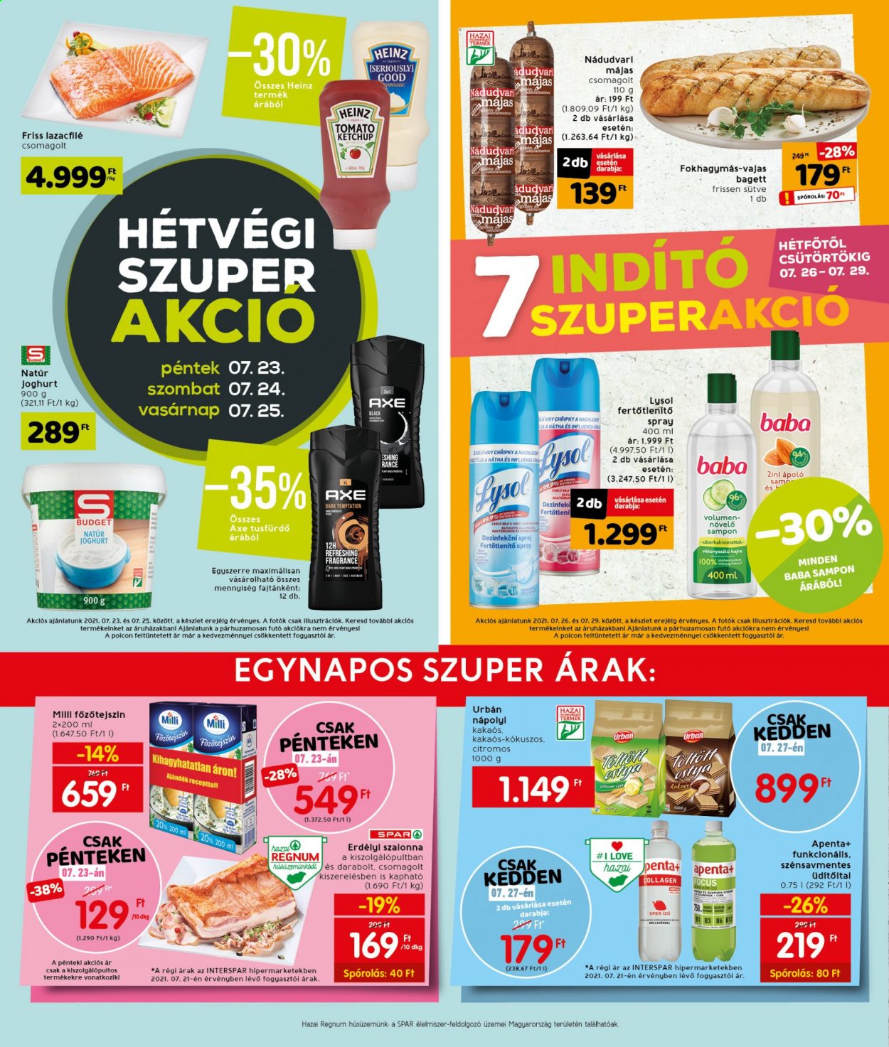 INTERSPAR akciós újságok - 2021.07.22 - 2021.07.28. Oldal 20