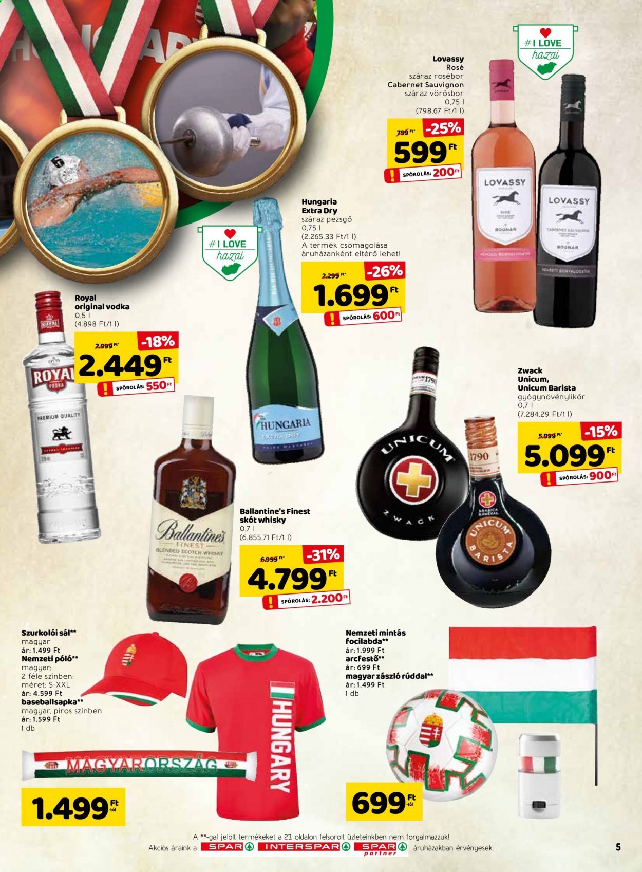 SPAR akciós újságok - 2021.07.22 - 2021.07.28. Oldal 5
