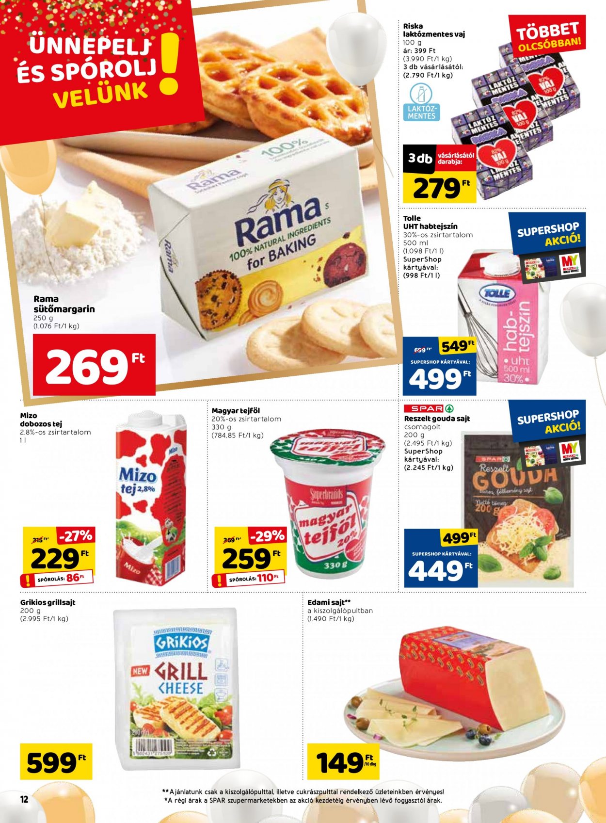 SPAR akciós újságok - 2021.07.22 - 2021.07.28. Oldal 12