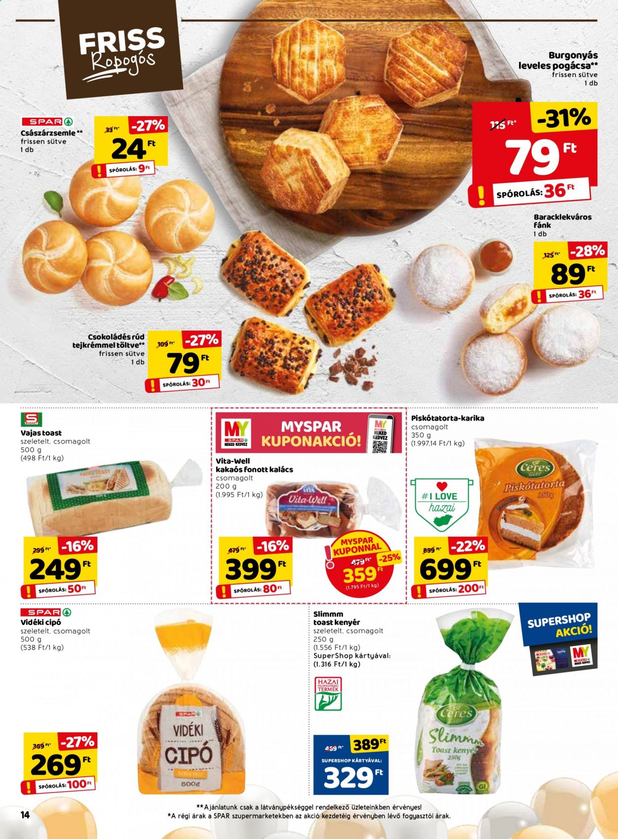 SPAR akciós újságok - 2021.07.22 - 2021.07.28. Oldal 14