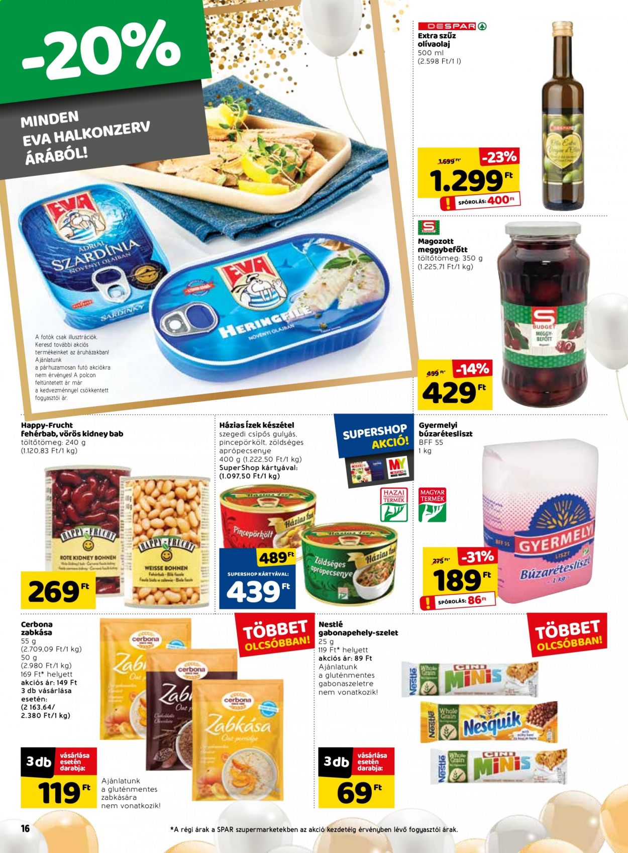 SPAR akciós újságok - 2021.07.22 - 2021.07.28. Oldal 16
