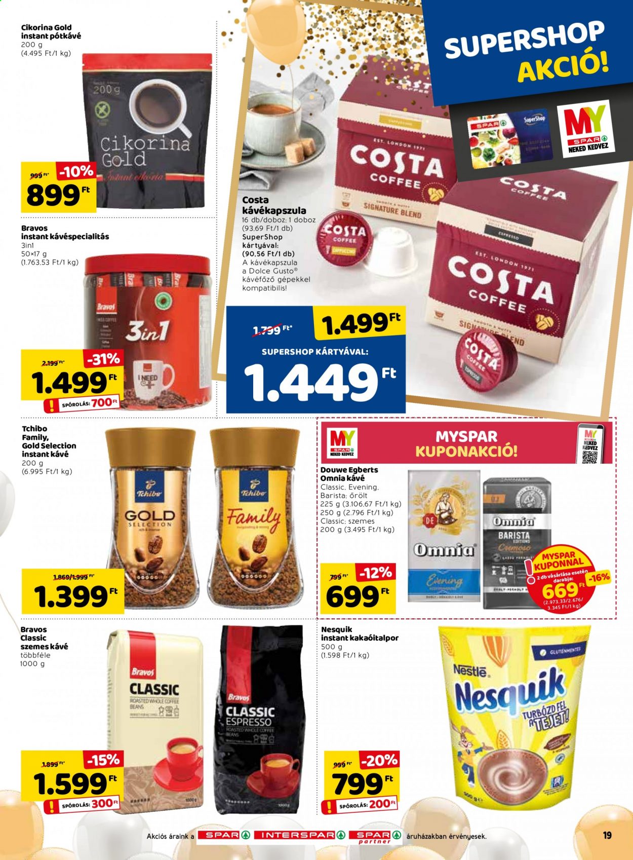SPAR akciós újságok - 2021.07.22 - 2021.07.28. Oldal 19
