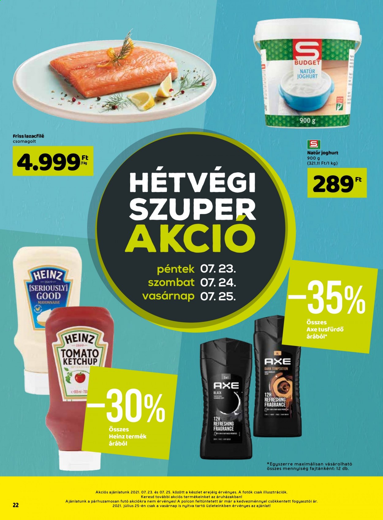 SPAR akciós újságok - 2021.07.22 - 2021.07.28. Oldal 22