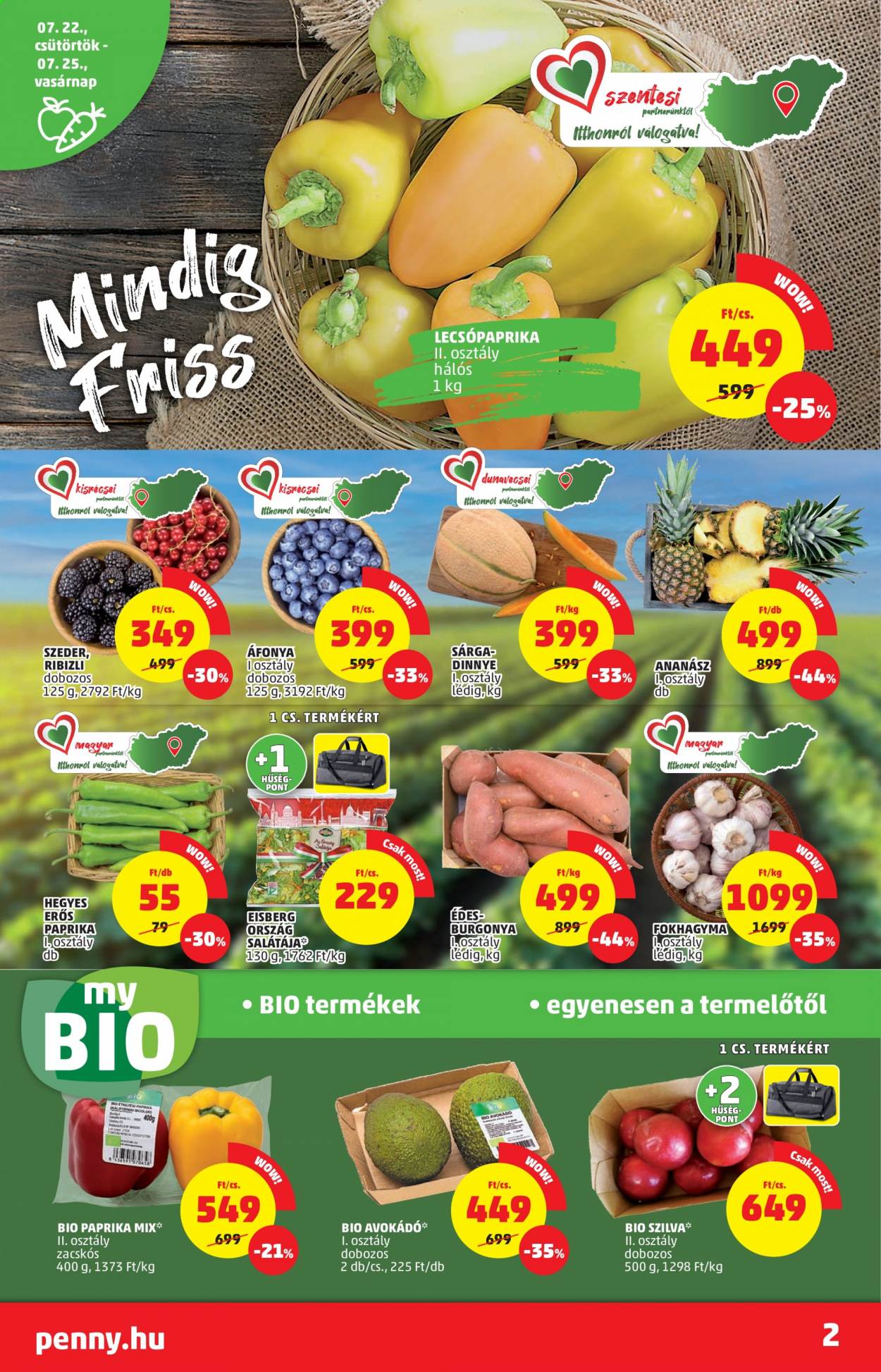 Penny Market akciós újságok - 2021.07.22 - 2021.07.28. Oldal 2