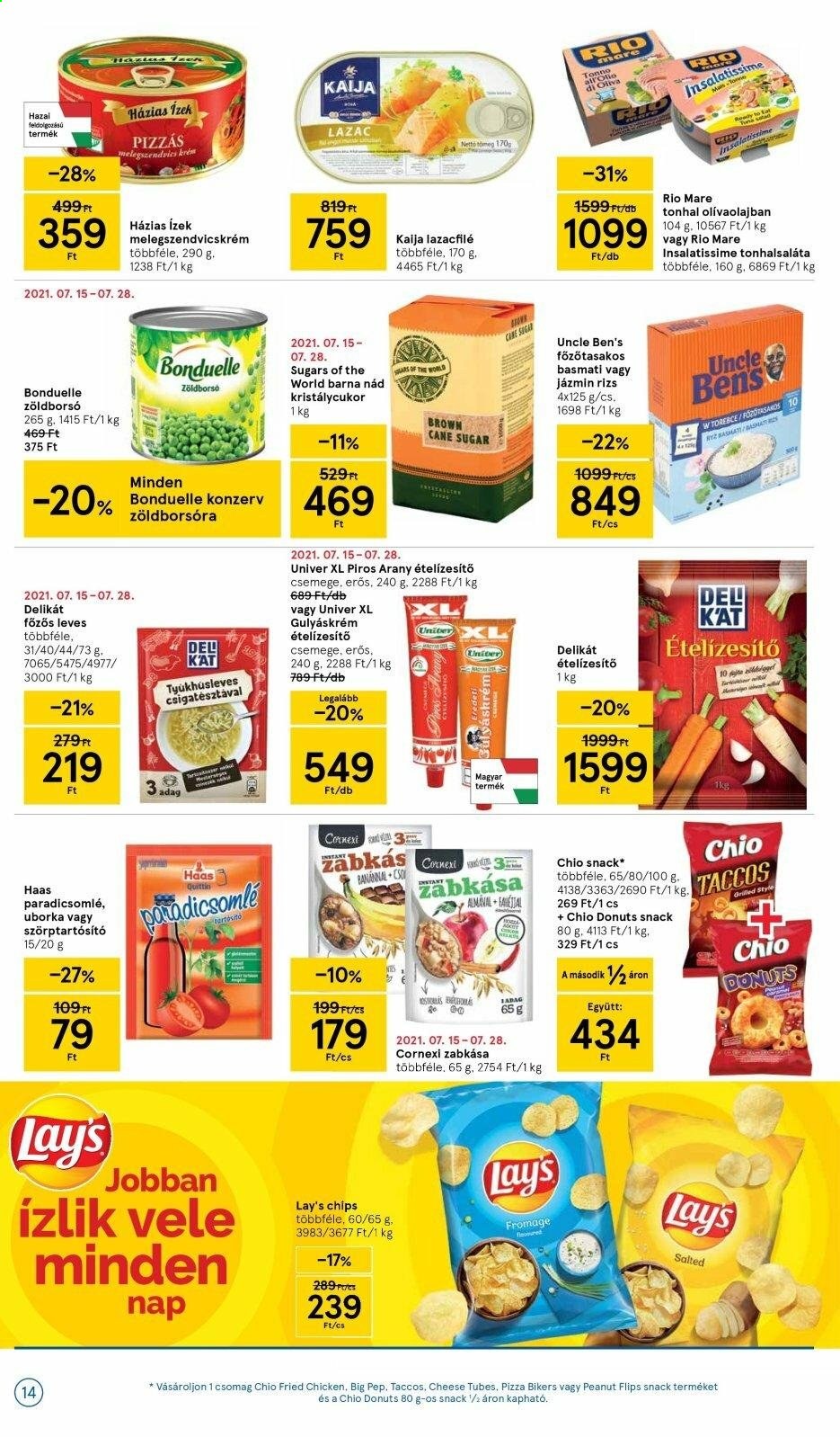 TESCO akciós újságok - 2021.07.22 - 2021.07.28. Oldal 14
