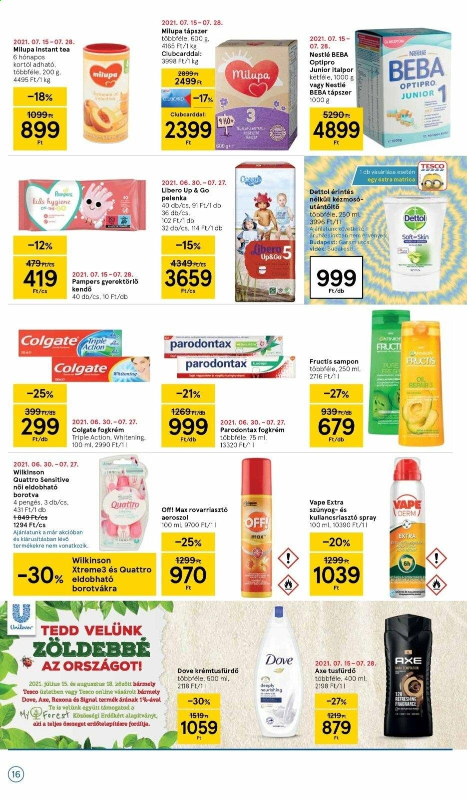 TESCO akciós újságok - 2021.07.22 - 2021.07.28. Oldal 16