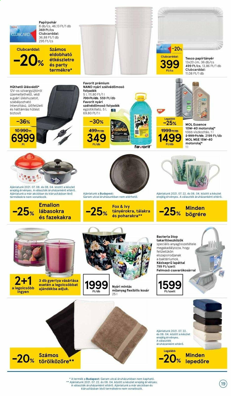 TESCO akciós újságok - 2021.07.22 - 2021.07.28. Oldal 19