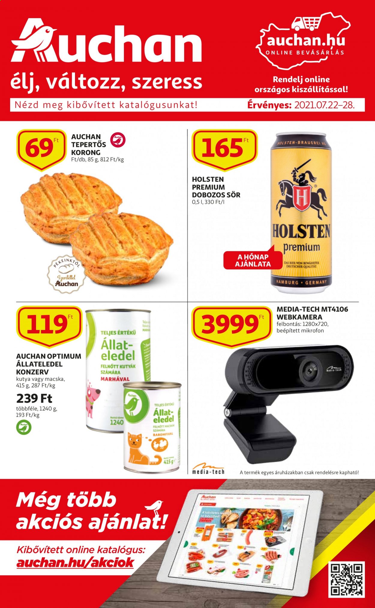 Auchan akciós újságok - 2021.07.22 - 2021.07.28. Oldal 1