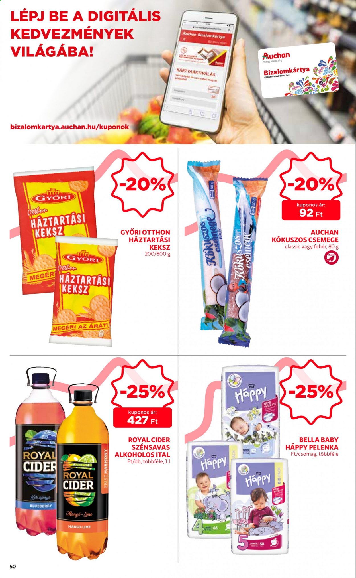 Auchan akciós újságok - 2021.07.22 - 2021.07.28. Oldal 50
