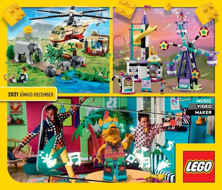 thumbnail - TESCO akciós újsága  - 2021.06.01 - 2021.12.31 - Akciós termékek - LEGO.  1. Oldal