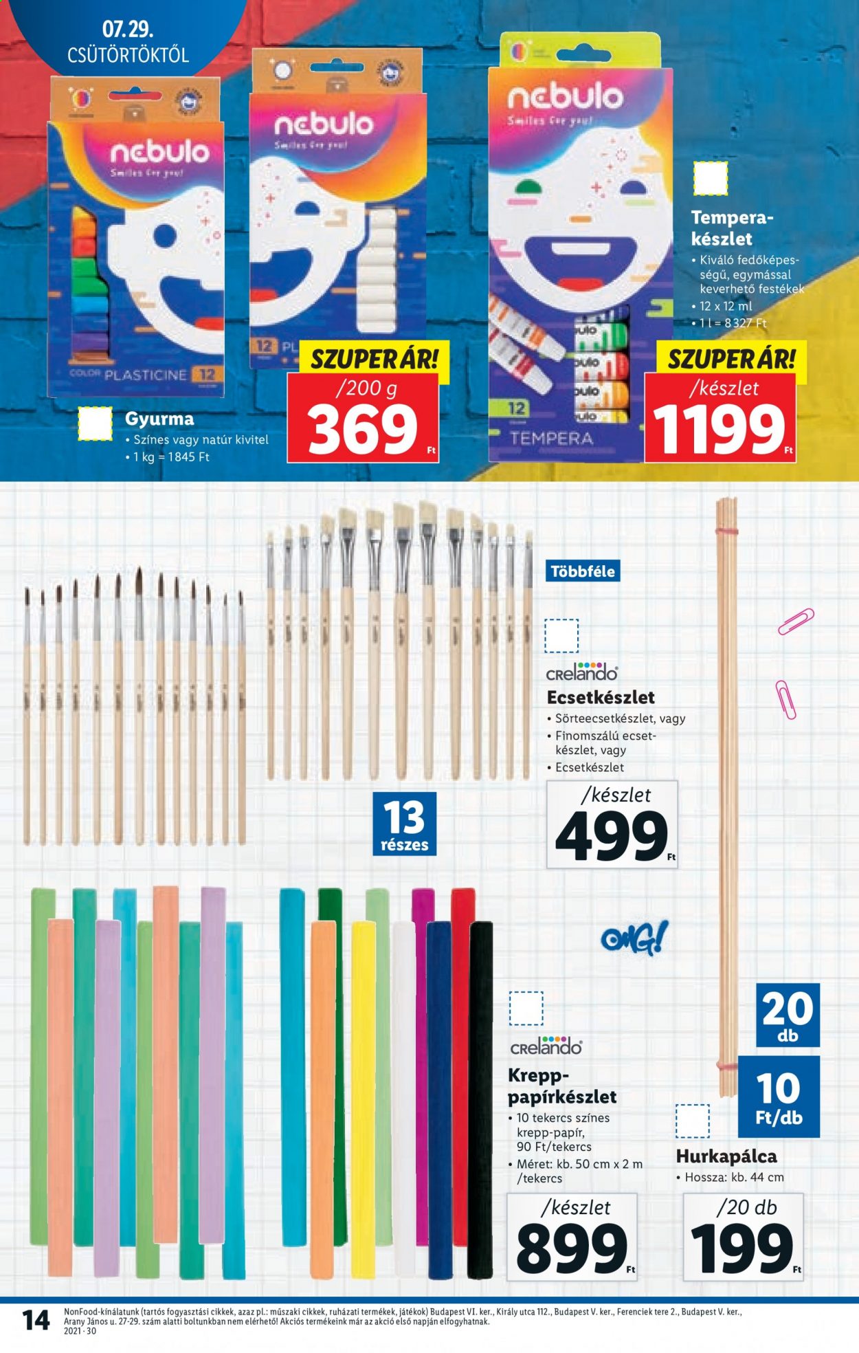 Lidl akciós újságok - 2021.07.29 - 2021.08.04. Oldal 14