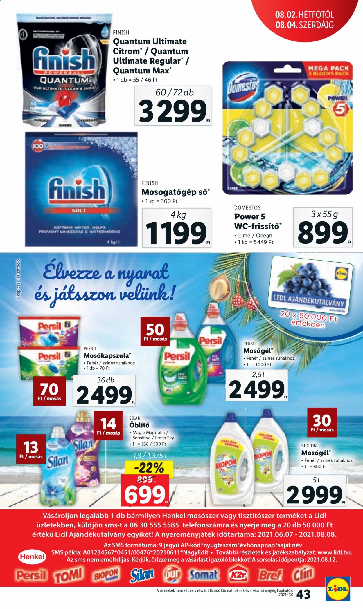 Lidl akciós újságok - 2021.07.29 - 2021.08.04. Oldal 43