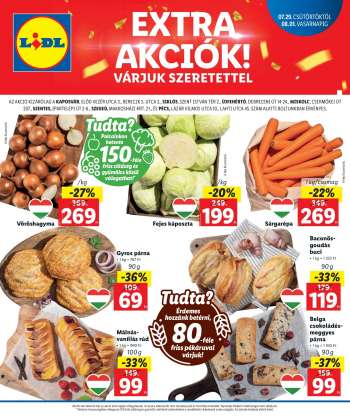 Újság Lidl - 2021.07.29 - 2021.08.01.