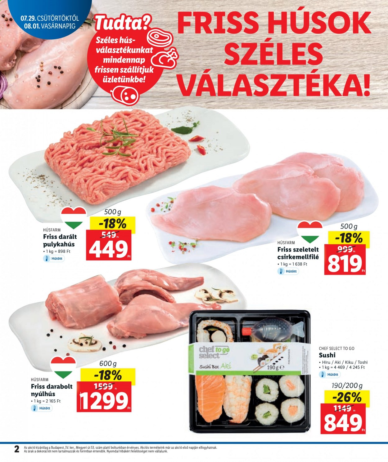 Lidl akciós újságok - 2021.07.29 - 2021.08.01. Oldal 2