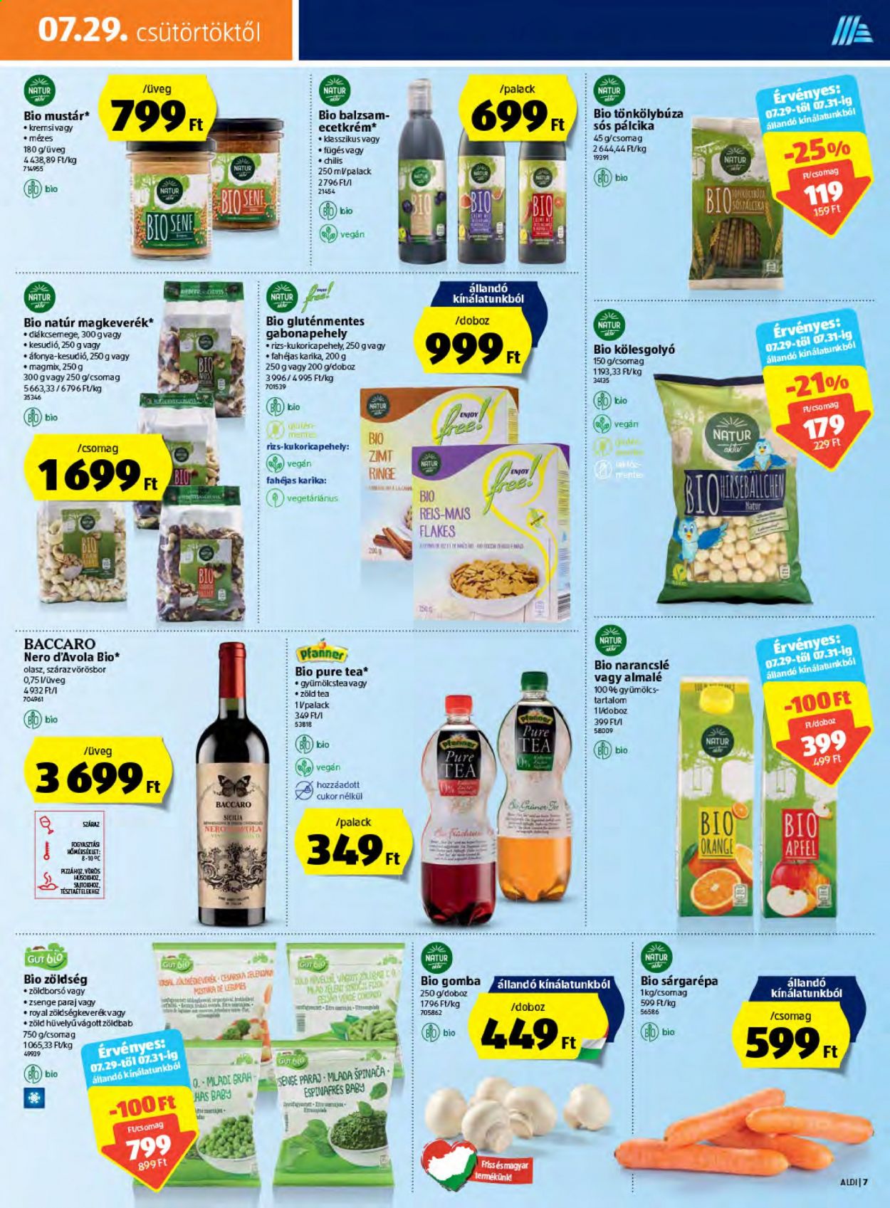 Aldi akciós újságok - 2021.07.29 - 2021.08.04. Oldal 7