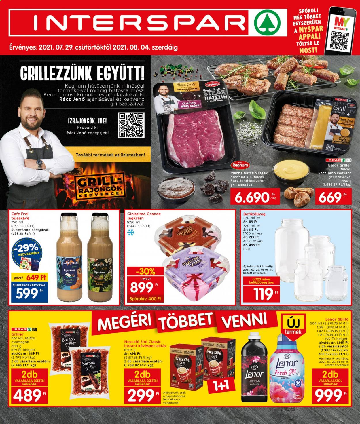 INTERSPAR akciós újságok - 2021.07.29 - 2021.08.04. Oldal 1