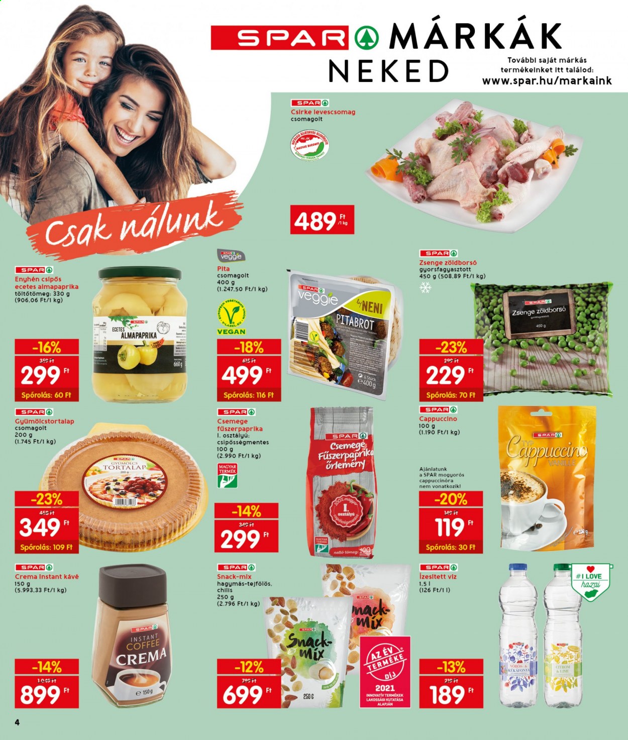 INTERSPAR akciós újságok - 2021.07.29 - 2021.08.04. Oldal 4