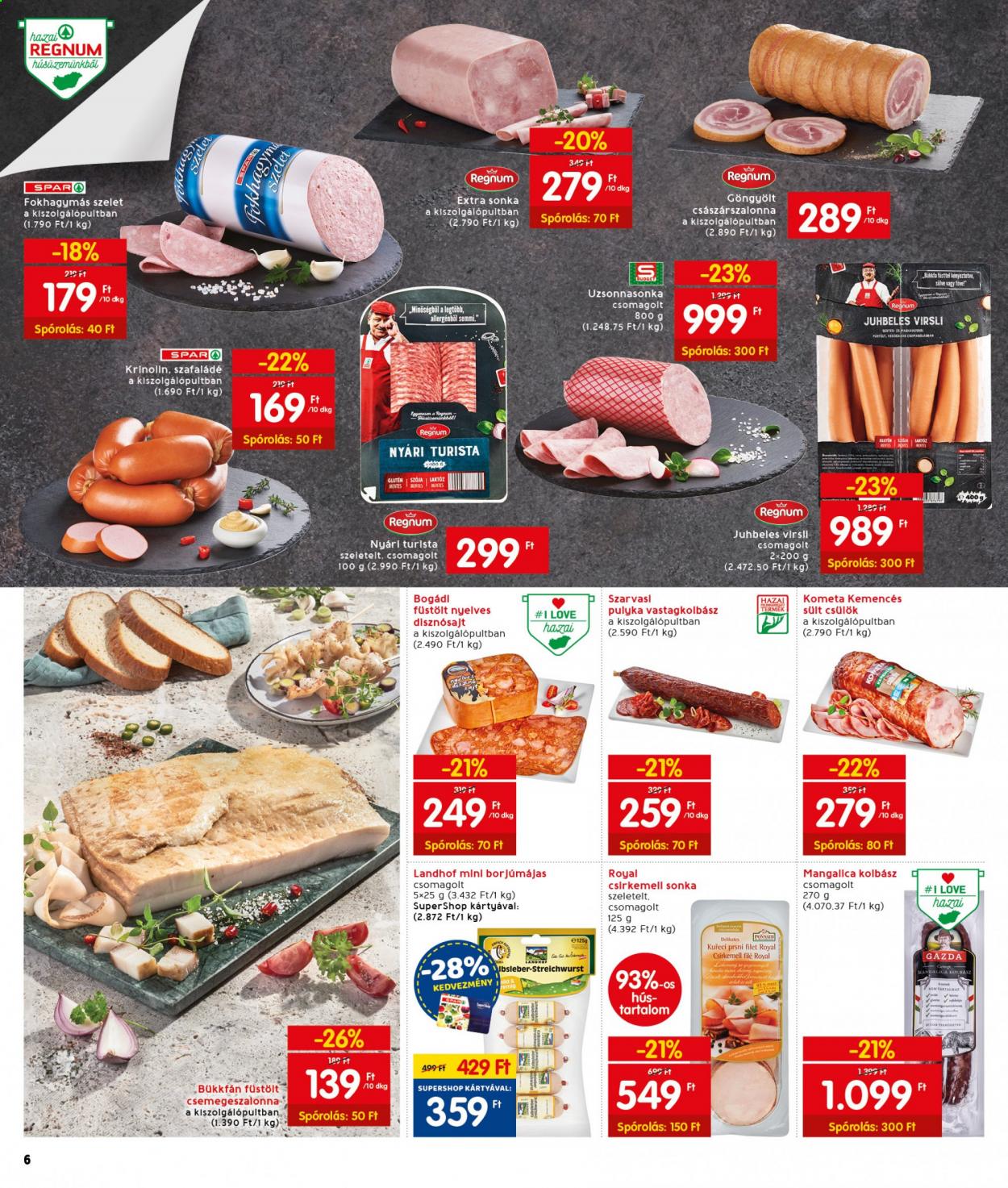 INTERSPAR akciós újságok - 2021.07.29 - 2021.08.04. Oldal 8
