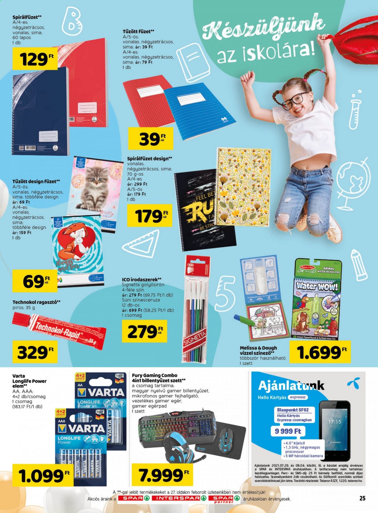 SPAR akciós újságok - 2021.07.29 - 2021.08.04. Oldal 29