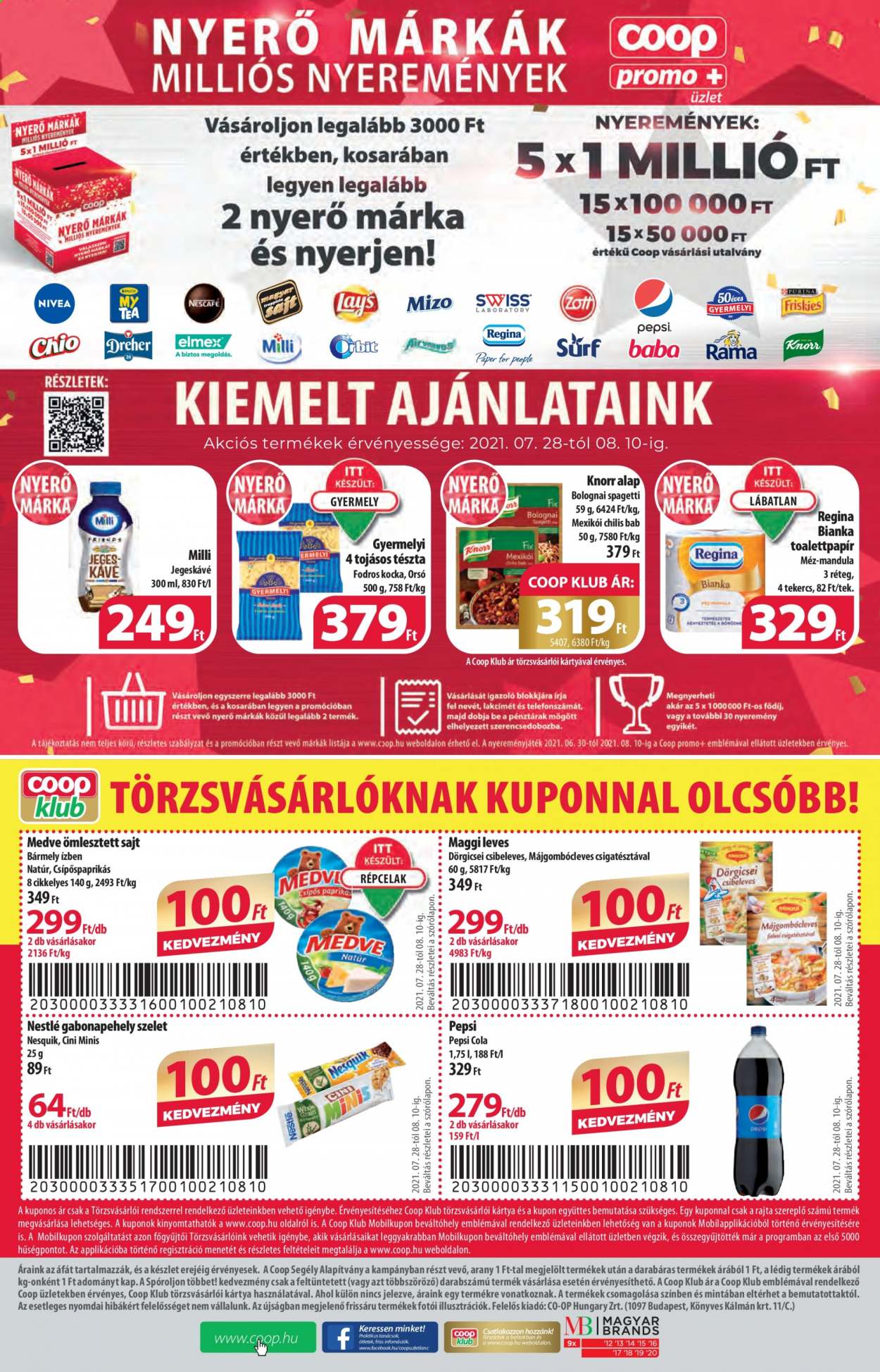 Coop akciós újságok - 2021.07.28 - 2021.08.10. Oldal 4