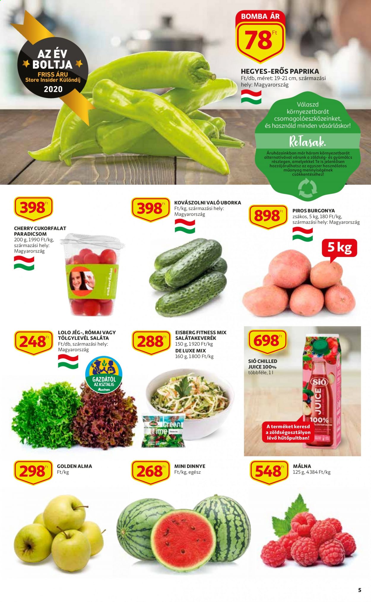 Auchan akciós újságok - 2021.07.29 - 2021.08.04. Oldal 5