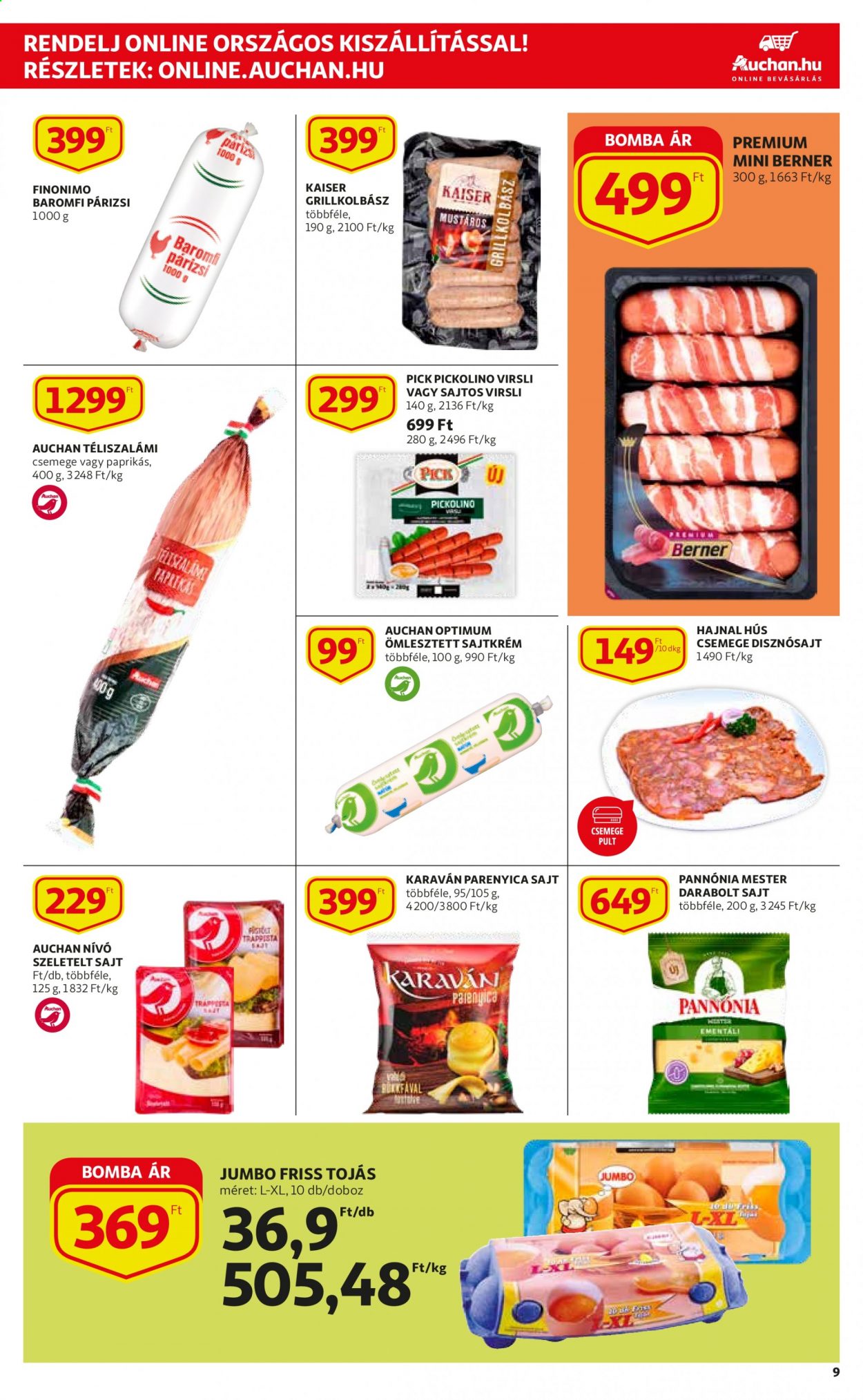 Auchan akciós újságok - 2021.07.29 - 2021.08.04. Oldal 9