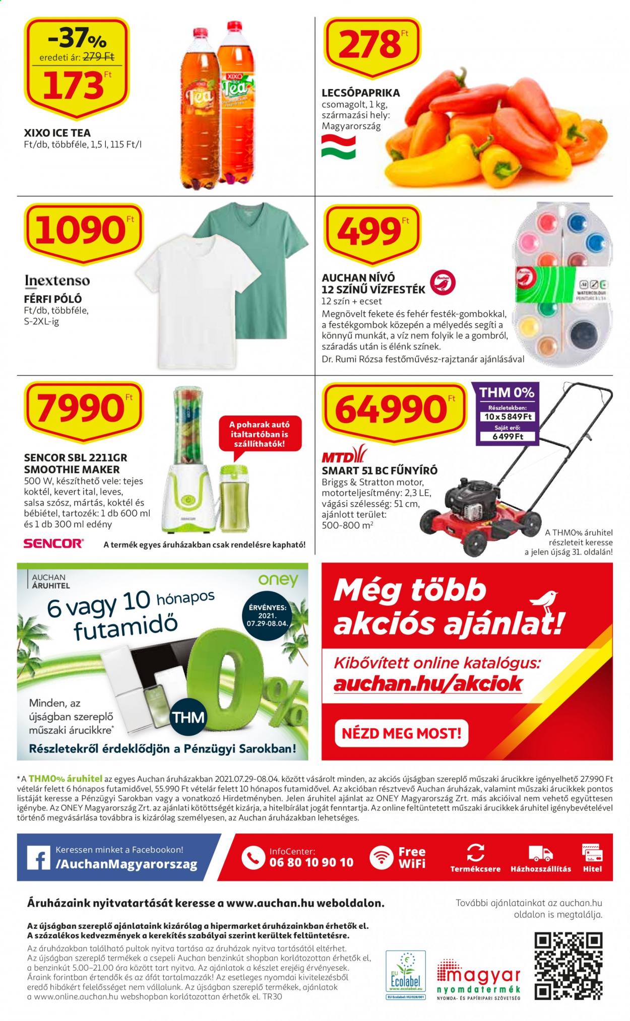 Auchan akciós újságok - 2021.07.29 - 2021.08.04. Oldal 40