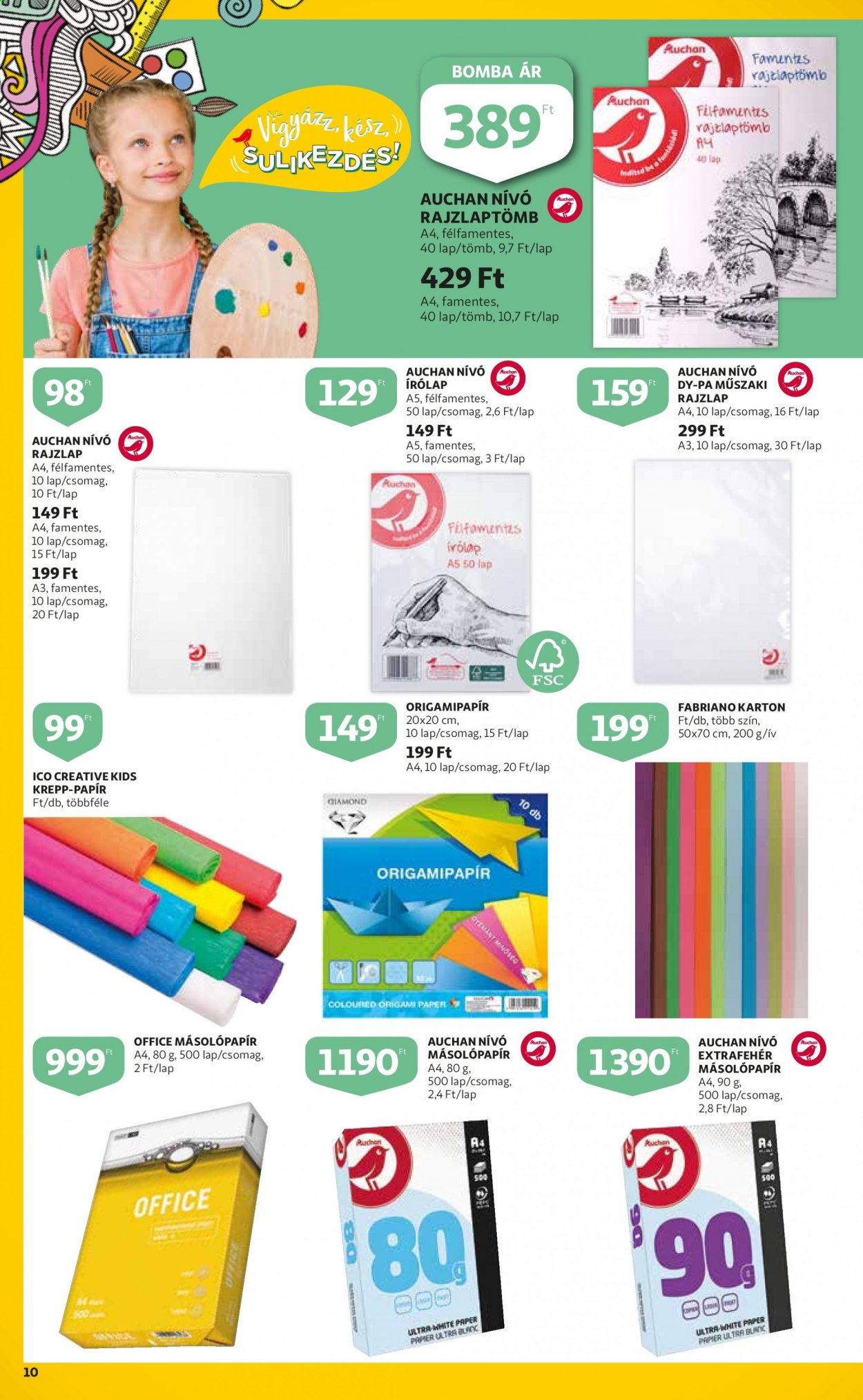 Auchan akciós újságok - 2021.07.29 - 2021.08.11. Oldal 10
