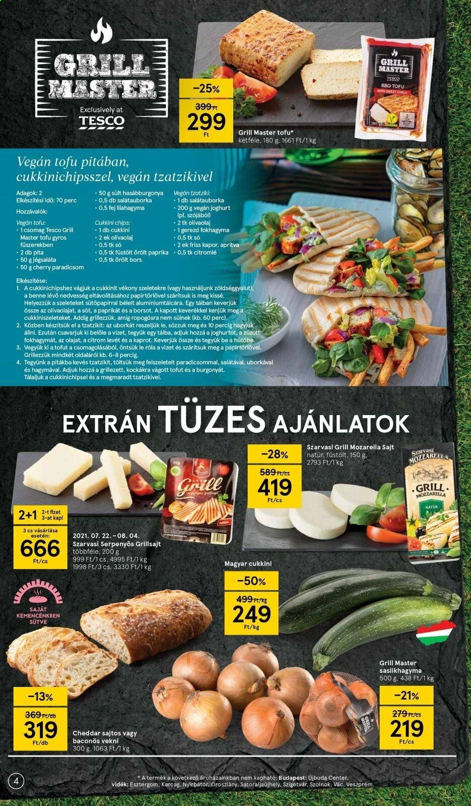 TESCO akciós újságok - 2021.07.29 - 2021.08.04. Oldal 4