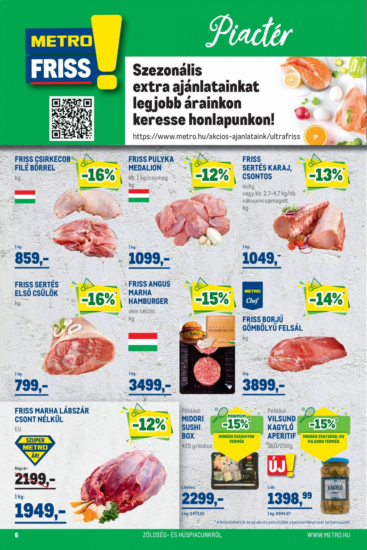 Metro akciós újságok - 2021.07.28 - 2021.08.10. Oldal 6