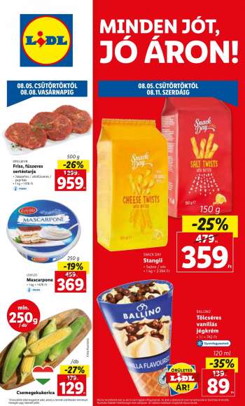 Újság Lidl - 2021.08.05 - 2021.08.11.
