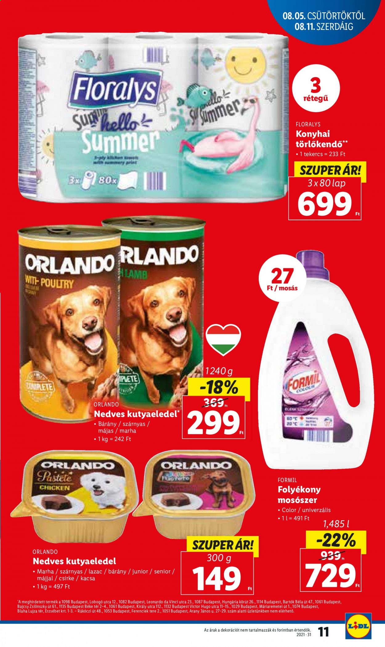 Lidl akciós újságok - 2021.08.05 - 2021.08.11. Oldal 11