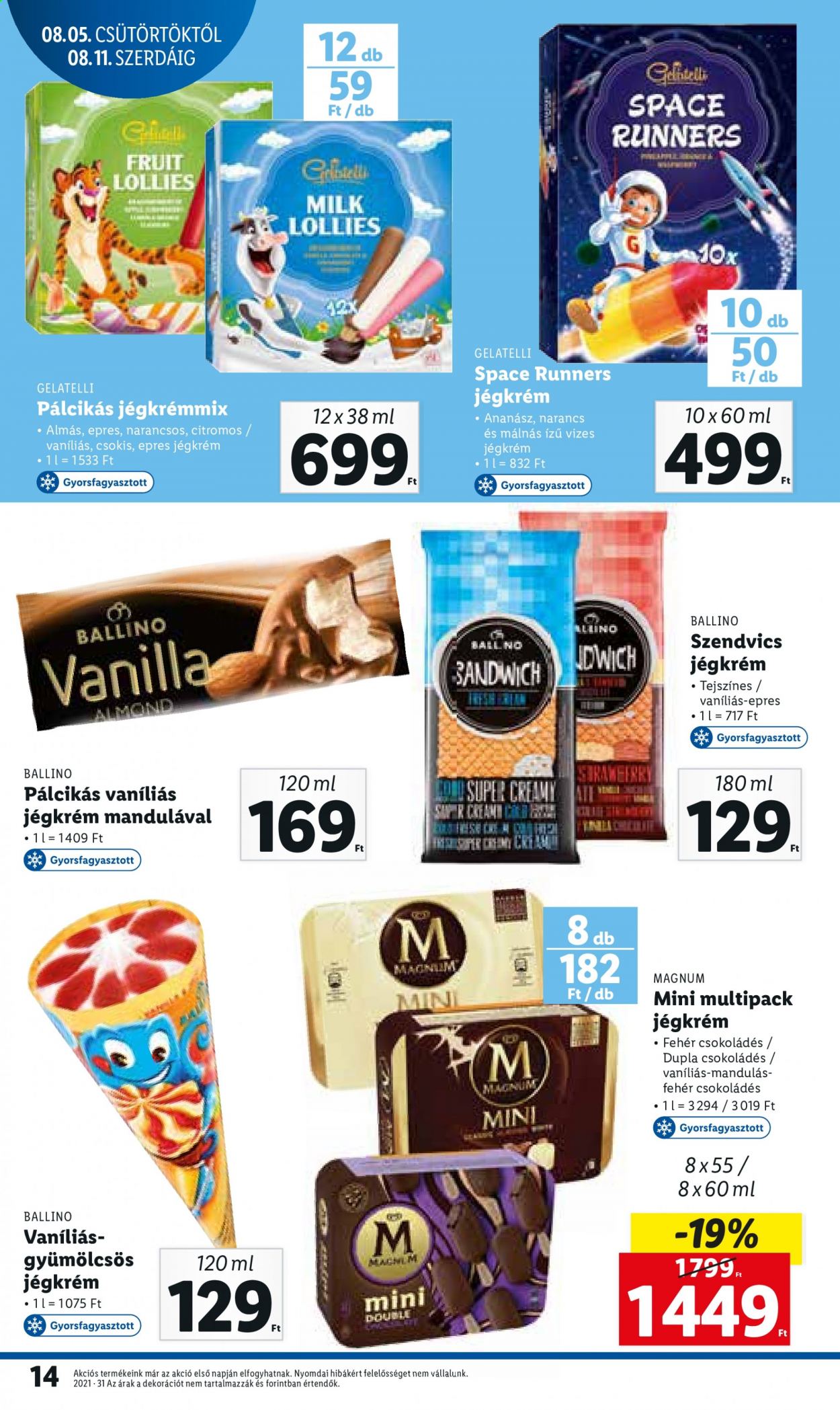 Lidl akciós újságok - 2021.08.05 - 2021.08.11. Oldal 14
