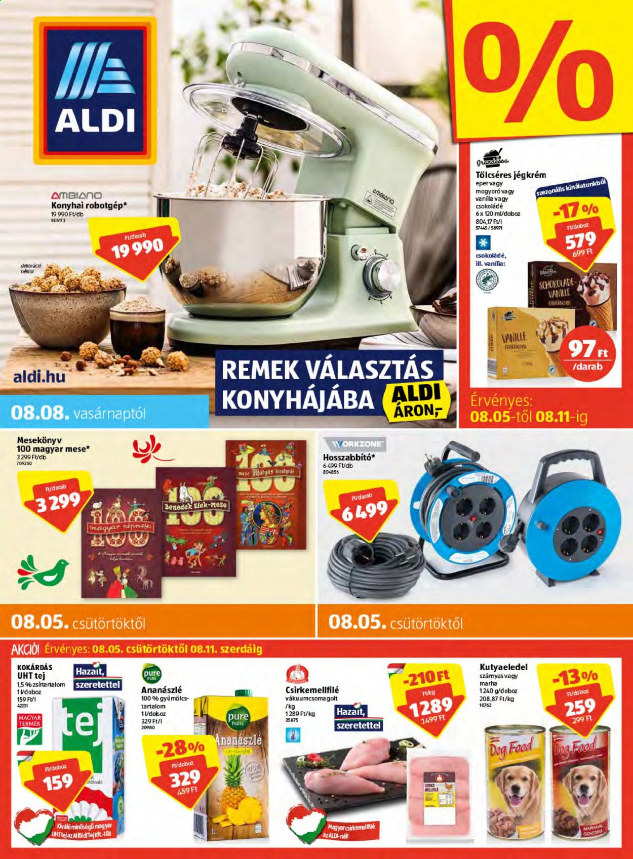 Aldi akciós újságok - 2021.08.05 - 2021.08.11. Oldal 1