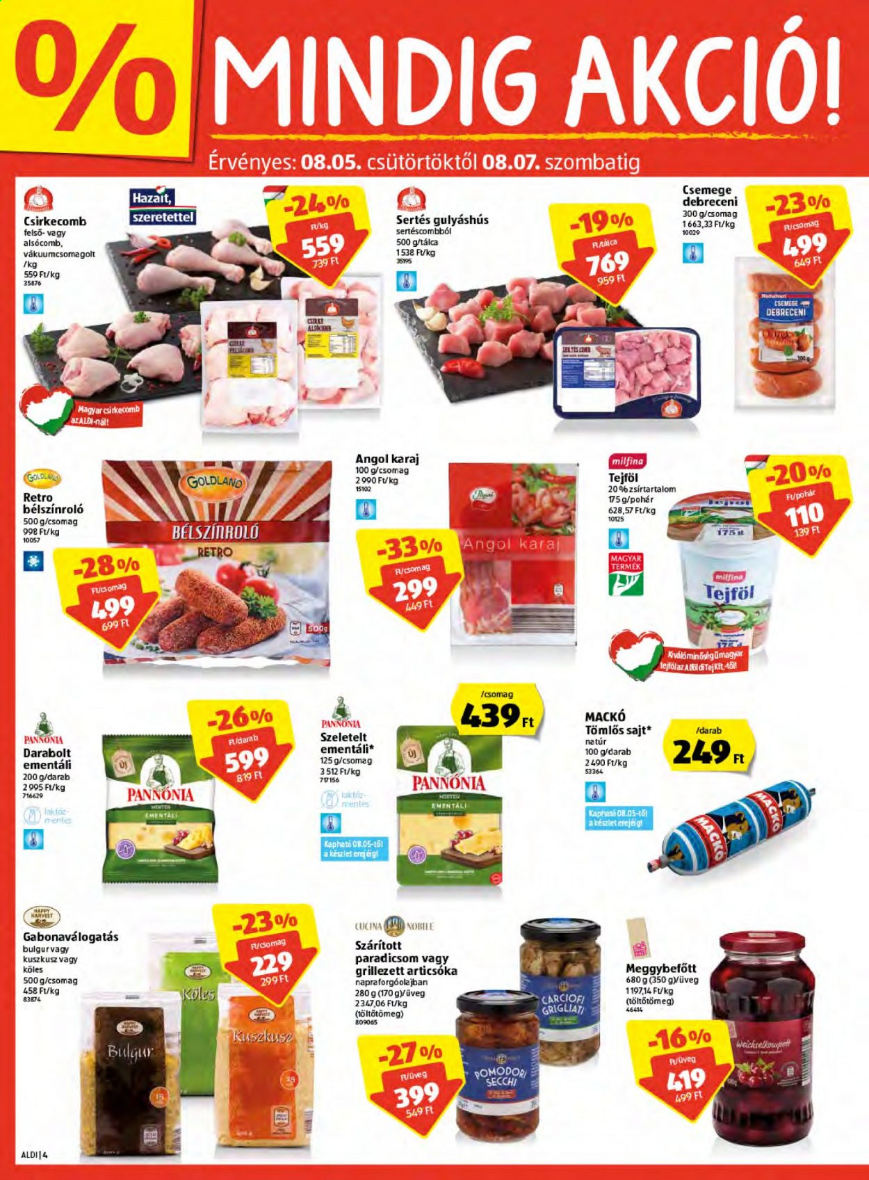 Aldi akciós újságok - 2021.08.05 - 2021.08.11. Oldal 4