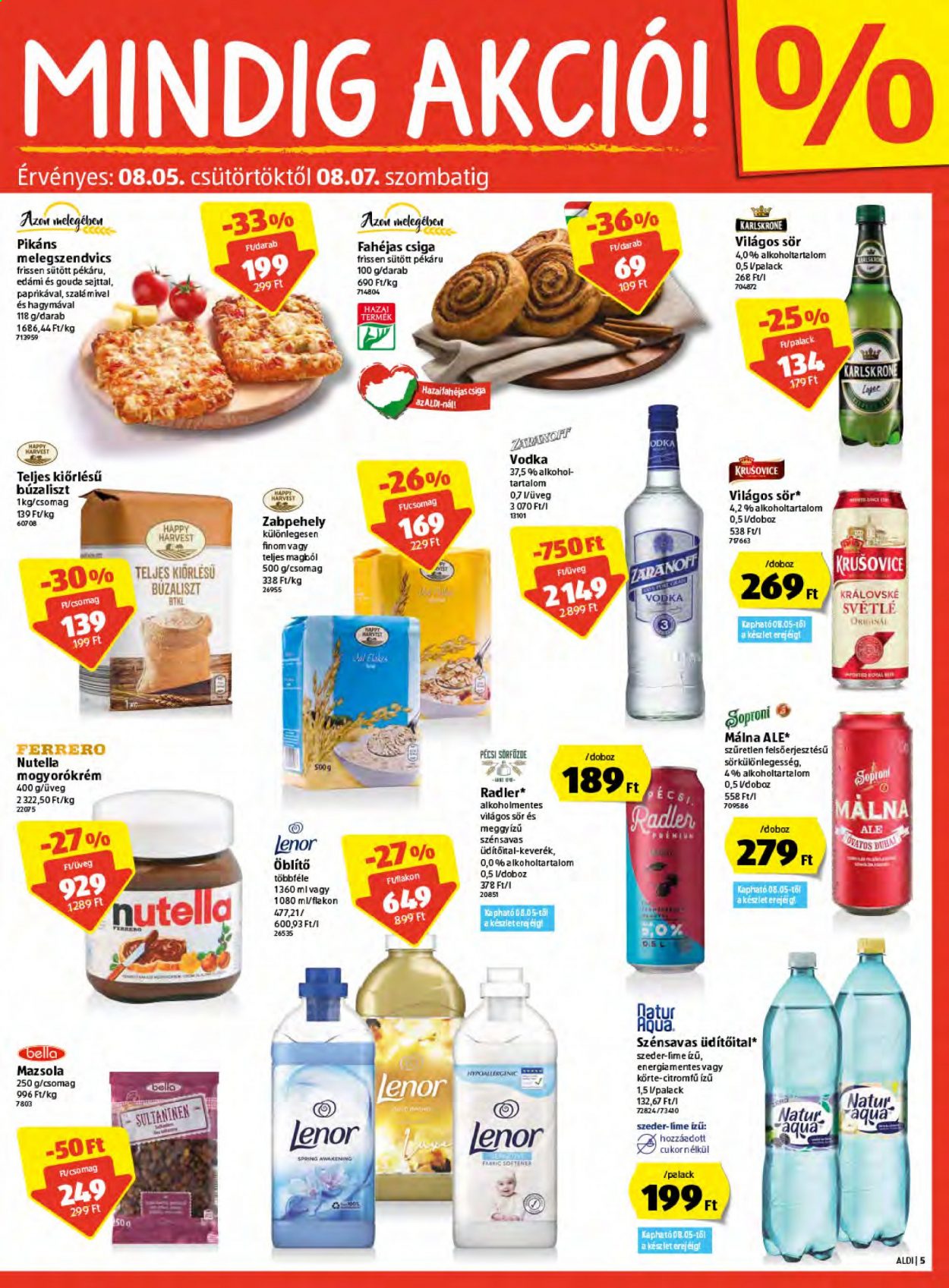 Aldi akciós újságok - 2021.08.05 - 2021.08.11. Oldal 5